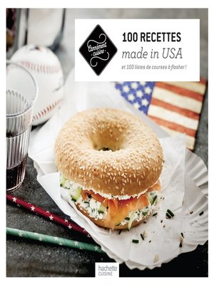 cover image of 100 recettes made in USA